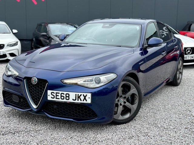 2019 68 Alfa Romeo Giulia 2.0T Veloce Saloon 4dr Petrol Auto Euro 6 (s/s) (280 ps)