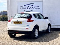 USED 2013 63 NISSAN JUKE 1.5 dCi 8v Acenta SUV 5dr Diesel Manual Euro 5 (s/s) (110 ps) www.suffolkcarcentre.co.uk - Located at Lowestoft
