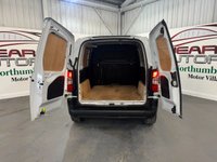 USED 2023 23 PEUGEOT PARTNER 1.5 BlueHDi 1000 Professional Premium + Standard Panel Van 5dr Diesel Manual SWB Euro 6 (s/s) (100 bhp) 2 keys, 3 seats, DAB radio, A/C