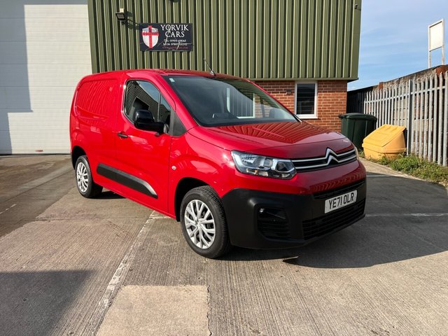 2021 71 Citroen Berlingo 1.5 BlueHDi 1000 Enterprise M Pro Panel Van 5dr Diesel Manual SWB Euro 6 (s/s) (100 ps)