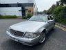 USED 2001 Y MERCEDES-BENZ SL 3.2 SL320 Convertible 2dr Petrol Automatic (274 g/km, 224 bhp)-Superb Low Mileage Example Finished In Brilliant Silver Metallic-Heated Black Leather Upholstery-Glass Panoramic Roof-Climate Control-Very Original R129. 