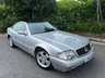 USED 2001 Y MERCEDES-BENZ SL 3.2 SL320 Convertible 2dr Petrol Automatic (274 g/km, 224 bhp)-Superb Low Mileage Example Finished In Brilliant Silver Metallic-Heated Black Leather Upholstery-Glass Panoramic Roof-Climate Control-Very Original R129. 