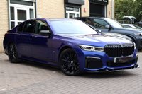 USED 2021 71 BMW 7 SERIES 730D 3.0 M SPORT XDRIVE SANMARINOBLUE BODYKIT SURROUND VIEW