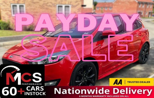 2017 17 FORD FOCUS 1.0T EcoBoost ST-Line Hatchback 5dr Petrol Manual Euro 6 (s/s) (125 ps) ** SALE ** SALE ** SALE **