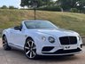 USED 2017 17 BENTLEY CONTINENTAL 4.0 V8 GTC S Convertible 2dr Petrol Auto 4WD Euro 6 (528 ps) &pound;23805 IN FACTORY OPTIONS.