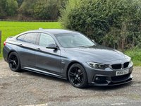 USED 2018 68 BMW 4 SERIES GRAN COUPE 2.0 420d M Sport Hatchback 5dr Diesel Auto Euro 6 (s/s) (190 ps) AUTO++65MPG++EBONY LEATHER