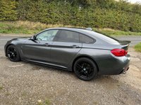 USED 2018 68 BMW 4 SERIES GRAN COUPE 2.0 420d M Sport Hatchback 5dr Diesel Auto Euro 6 (s/s) (190 ps) AUTO++65MPG++EBONY LEATHER