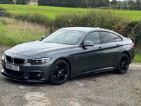 USED 2018 68 BMW 4 SERIES GRAN COUPE 2.0 420d M Sport Hatchback 5dr Diesel Auto Euro 6 (s/s) (190 ps) AUTO++65MPG++EBONY LEATHER