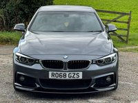 USED 2018 68 BMW 4 SERIES GRAN COUPE 2.0 420d M Sport Hatchback 5dr Diesel Auto Euro 6 (s/s) (190 ps) AUTO++65MPG++EBONY LEATHER