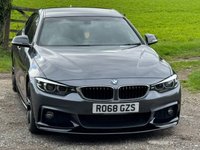USED 2018 68 BMW 4 SERIES GRAN COUPE 2.0 420d M Sport Hatchback 5dr Diesel Auto Euro 6 (s/s) (190 ps) AUTO++65MPG++EBONY LEATHER