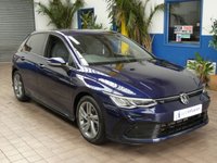 USED 2022 71 VOLKSWAGEN GOLF 1.5 eTSI MHEV R-Line Hatchback 5dr Petrol Hybrid DSG Euro 6 (s/s) (150 ps) SAT NAV PART LEATHER INTERIOR ANDROID APPLE CARPLAY CRUISE OCNTROL PARKING SENSORS 1 OWNER SERVICE HISTORY WARRANTY