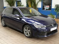 USED 2022 71 VOLKSWAGEN GOLF 1.5 eTSI MHEV R-Line Hatchback 5dr Petrol Hybrid DSG Euro 6 (s/s) (150 ps) SAT NAV PART LEATHER INTERIOR ANDROID APPLE CARPLAY CRUISE OCNTROL PARKING SENSORS 1 OWNER SERVICE HISTORY WARRANTY