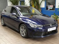 USED 2022 71 VOLKSWAGEN GOLF 1.5 eTSI MHEV R-Line Hatchback 5dr Petrol Hybrid DSG Euro 6 (s/s) (150 ps) SAT NAV PART LEATHER INTERIOR ANDROID APPLE CARPLAY CRUISE OCNTROL PARKING SENSORS 1 OWNER SERVICE HISTORY WARRANTY