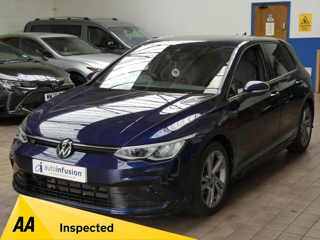 View our Volkswagen Golf 1.5 eTSI MHEV R-Line Hatchback 5dr Petrol Hybrid DSG Euro 6 (s/s) (150 ps)