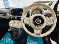 USED 2017 67 FIAT 500 1.2 Lounge Panoramic Hatchback 3 Door Petrol Manual Euro 6 (s/s) (69 bhp) ULEZ EURO 6 1 PREV OWNER PANORAMIC