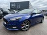 USED 2016 16 FORD FOCUS 2.0 TDCi ST-3 Hatchback 5dr Diesel Manual-2 FORMER KEEPERS FINISHED IN DEEP IMPACT BLUE WITH BLACK LEATHER RECARO SEATS-BLUETOOTH-CRUISE CONTROL-SATNAV-HEATED SEATS-REAR PARKING SENSORS-DAB RADIO-ELECTRIC FOLDING MIRRORS-DUAL ZONE CLIMATE CONTROL 