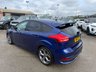 USED 2016 16 FORD FOCUS 2.0 TDCi ST-3 Hatchback 5dr Diesel Manual-2 FORMER KEEPERS FINISHED IN DEEP IMPACT BLUE WITH BLACK LEATHER RECARO SEATS-BLUETOOTH-CRUISE CONTROL-SATNAV-HEATED SEATS-REAR PARKING SENSORS-DAB RADIO-ELECTRIC FOLDING MIRRORS-DUAL ZONE CLIMATE CONTROL 
