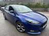 USED 2016 16 FORD FOCUS 2.0 TDCi ST-3 Hatchback 5dr Diesel Manual-2 FORMER KEEPERS FINISHED IN DEEP IMPACT BLUE WITH BLACK LEATHER RECARO SEATS-BLUETOOTH-CRUISE CONTROL-SATNAV-HEATED SEATS-REAR PARKING SENSORS-DAB RADIO-ELECTRIC FOLDING MIRRORS-DUAL ZONE CLIMATE CONTROL 