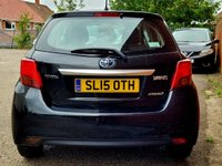 USED 2015 15 TOYOTA YARIS 1.5 VVT-h Icon Hatchback 5dr Petrol Hybrid E-CVT Euro 6 (101 ps) &pound;20 TAX - LOW MILES - REAR CAM