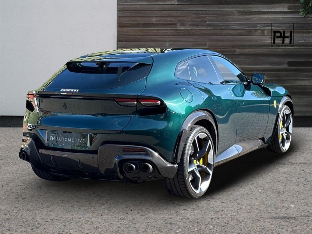 USED 2024 24 FERRARI PUROSANGUE 6.5 V12 SUV 4dr Petrol F1 DCT 4WD Euro 6 (s/s) (725 ps) &pound;133K OPTIONS|VERDE ALMONA|PPF