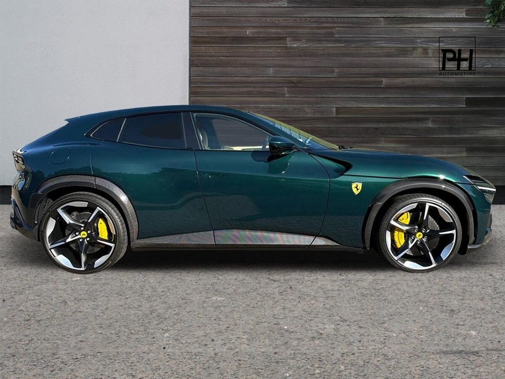 USED 2024 24 FERRARI PUROSANGUE 6.5 V12 SUV 4dr Petrol F1 DCT 4WD Euro 6 (s/s) (725 ps) &pound;133K OPTIONS|VERDE ALMONA|PPF