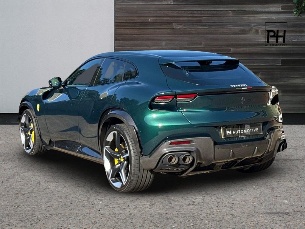 USED 2024 24 FERRARI PUROSANGUE 6.5 V12 SUV 4dr Petrol F1 DCT 4WD Euro 6 (s/s) (725 ps) &pound;133K OPTIONS|VERDE ALMONA|PPF