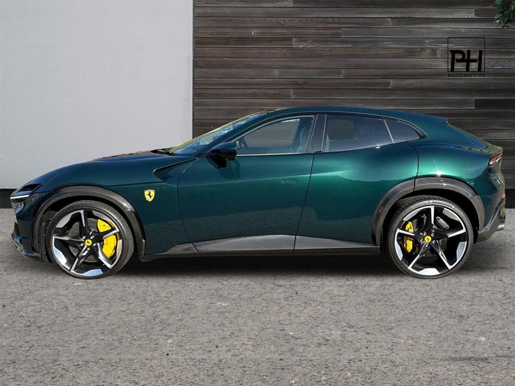 USED 2024 24 FERRARI PUROSANGUE 6.5 V12 SUV 4dr Petrol F1 DCT 4WD Euro 6 (s/s) (725 ps) &pound;133K OPTIONS|VERDE ALMONA|PPF