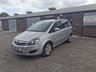 USED 2014 R VAUXHALL ZAFIRA 1.8 16V Exclusiv MPV 5dr Petrol Manual Euro 5 (SNav) (140 ps) ULTRA LOW MILES & CAMBELT DONE!
