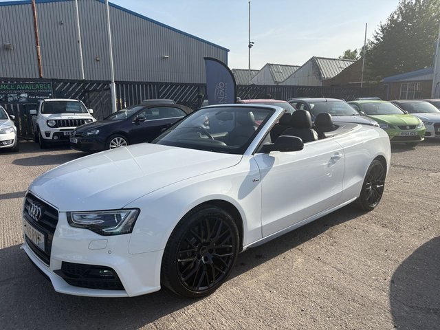 2015 AUDI A5 CABRIOLET 2.0 TDI S line Special Edition Plus Convertible 2dr Diesel Manual Euro 5 (s/s) (177 ps) For finance call 01527 592523 - Photo 3