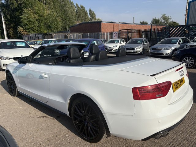 2015 AUDI A5 CABRIOLET 2.0 TDI S line Special Edition Plus Convertible 2dr Diesel Manual Euro 5 (s/s) (177 ps) For finance call 01527 592523 - Photo 6