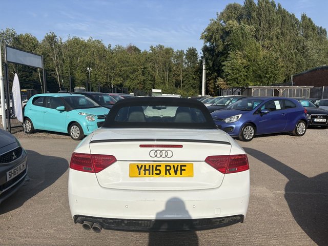 2015 AUDI A5 CABRIOLET 2.0 TDI S line Special Edition Plus Convertible 2dr Diesel Manual Euro 5 (s/s) (177 ps) For finance call 01527 592523 - Photo 11