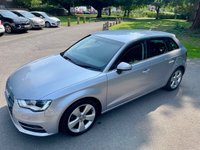 USED 2016 16 AUDI A3 1.4 TFSI Sport Sportback 5dr Petrol Manual Euro 6 (s/s) (Nav) (125 ps) **FULL SERVICE HISTORY**