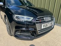 USED 2017 67 AUDI S3 2.0 TFSI Sportback 5dr Petrol S Tronic quattro Euro 6 (s/s) (310 ps) 