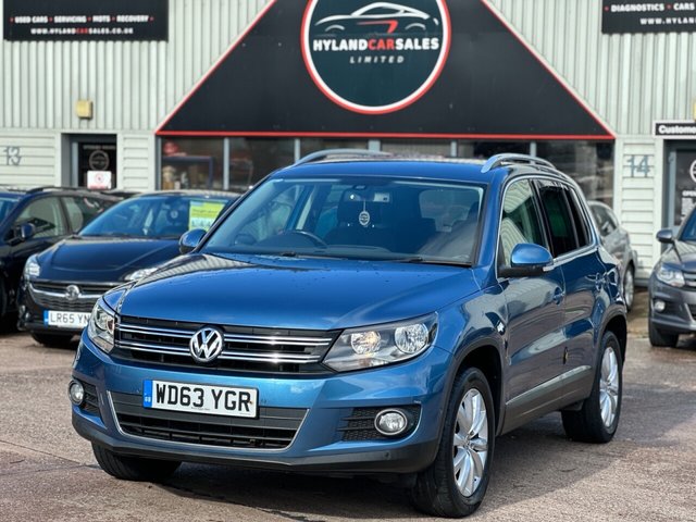 2014 63 Volkswagen Tiguan 2.0 TDI BlueMotion Tech Match SUV 5dr Diesel Manual 4WD Euro 5 (s/s) (177 ps)