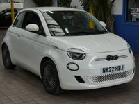 USED 2022 22 FIAT 500E 42kWh Icon Hatchback 3dr Electric Auto (118 ps) SAT NAV ANDROID APPLE CARPLAY PARKING SENSORS
