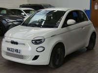 USED 2022 22 FIAT 500E 42kWh Icon Hatchback 3dr Electric Auto (118 ps) SAT NAV ANDROID APPLE CARPLAY PARKING SENSORS