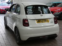 USED 2022 22 FIAT 500E 42kWh Icon Hatchback 3dr Electric Auto (118 ps) SAT NAV ANDROID APPLE CARPLAY PARKING SENSORS