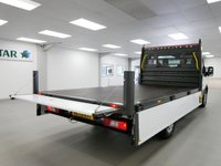 USED 2024 73 FORD E-TRANSIT 425 RWD 198 KWH 270 BHP L4 X-LONG TREND DROPSIDE ( SAT NAV ) DELIVERY MILES | HIGH SPEC | ELECTRIC DROPSIDE