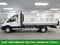 USED 2024 73 FORD E-TRANSIT 425 RWD 198 KWH 270 BHP L4 X-LONG TREND DROPSIDE ( SAT NAV ) DELIVERY MILES | HIGH SPEC | ELECTRIC DROPSIDE