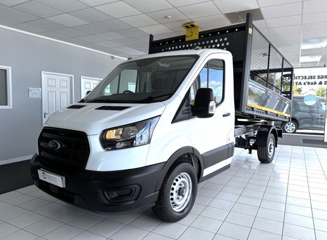 2022 22 Ford Transit 2.0 350 EcoBlue Leader Caged Tipper 2dr Diesel Manual FWD L2 Euro 6 (s/s) (1-Stop) (130 ps)