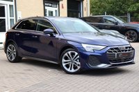 USED 2025 25 AUDI A3 30 1.5 TFSI S LINE 5 DOOR TECHPACK HUD SONOS DELIVERY MILEAGE