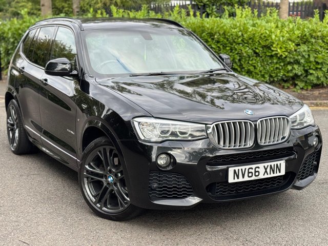 2017 66 BMW X3 3.0 35d M Sport SUV 5dr Diesel Auto xDrive Euro 6 (s/s) (313 ps)
