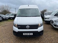 USED 2019 68 VOLKSWAGEN CRAFTER 2.0 TDI CR35 BlueMotion Tech Trendline Panel Van 5dr Diesel Manual FWD MWB High Roof Euro 6 (s/s) (102 ps) A/c-Camera-Racking-P sensors