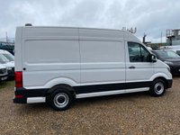 USED 2019 68 VOLKSWAGEN CRAFTER 2.0 TDI CR35 BlueMotion Tech Trendline Panel Van 5dr Diesel Manual FWD MWB High Roof Euro 6 (s/s) (102 ps) A/c-Camera-Racking-P sensors
