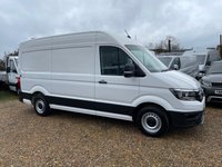 USED 2019 68 VOLKSWAGEN CRAFTER 2.0 TDI CR35 BlueMotion Tech Trendline Panel Van 5dr Diesel Manual FWD MWB High Roof Euro 6 (s/s) (102 ps) A/c-Camera-Racking-P sensors
