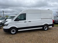 USED 2019 68 VOLKSWAGEN CRAFTER 2.0 TDI CR35 BlueMotion Tech Trendline Panel Van 5dr Diesel Manual FWD MWB High Roof Euro 6 (s/s) (102 ps) A/c-Camera-Racking-P sensors