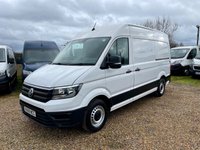 USED 2019 68 VOLKSWAGEN CRAFTER 2.0 TDI CR35 BlueMotion Tech Trendline Panel Van 5dr Diesel Manual FWD MWB High Roof Euro 6 (s/s) (102 ps) A/c-Camera-Racking-P sensors