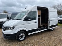 USED 2019 68 VOLKSWAGEN CRAFTER 2.0 TDI CR35 BlueMotion Tech Trendline Panel Van 5dr Diesel Manual FWD MWB High Roof Euro 6 (s/s) (102 ps) A/c-Camera-Racking-P sensors