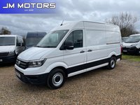 USED 2019 68 VOLKSWAGEN CRAFTER 2.0 TDI CR35 BlueMotion Tech Trendline Panel Van 5dr Diesel Manual FWD MWB High Roof Euro 6 (s/s) (102 ps) A/c-Camera-Racking-P sensors