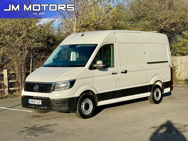 View our Volkswagen Crafter 2.0 TDI CR35 BlueMotion Tech Trendline Panel Van 5dr Diesel Manual FWD MWB High Roof Euro 6 (s/s) (102 ps)